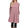 Relaxed Midi Dress, Long Sleeves and Pockets